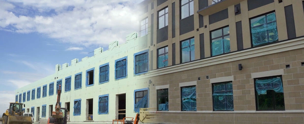 Reduce a building's energy consumption by constructing with Insulated Concrete Forms, which minimize thermal transfer that comes with conventional ...