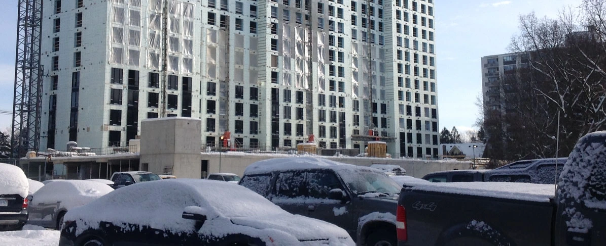 You can work with Insulated Concrete Forms (ICFs) to let you build more efficiently in virtually any climate or weather condition year-round. 