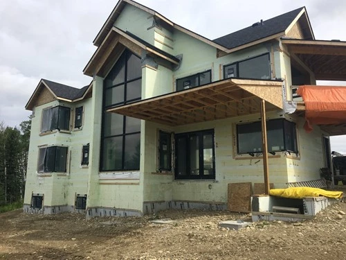 icf home in the woods
