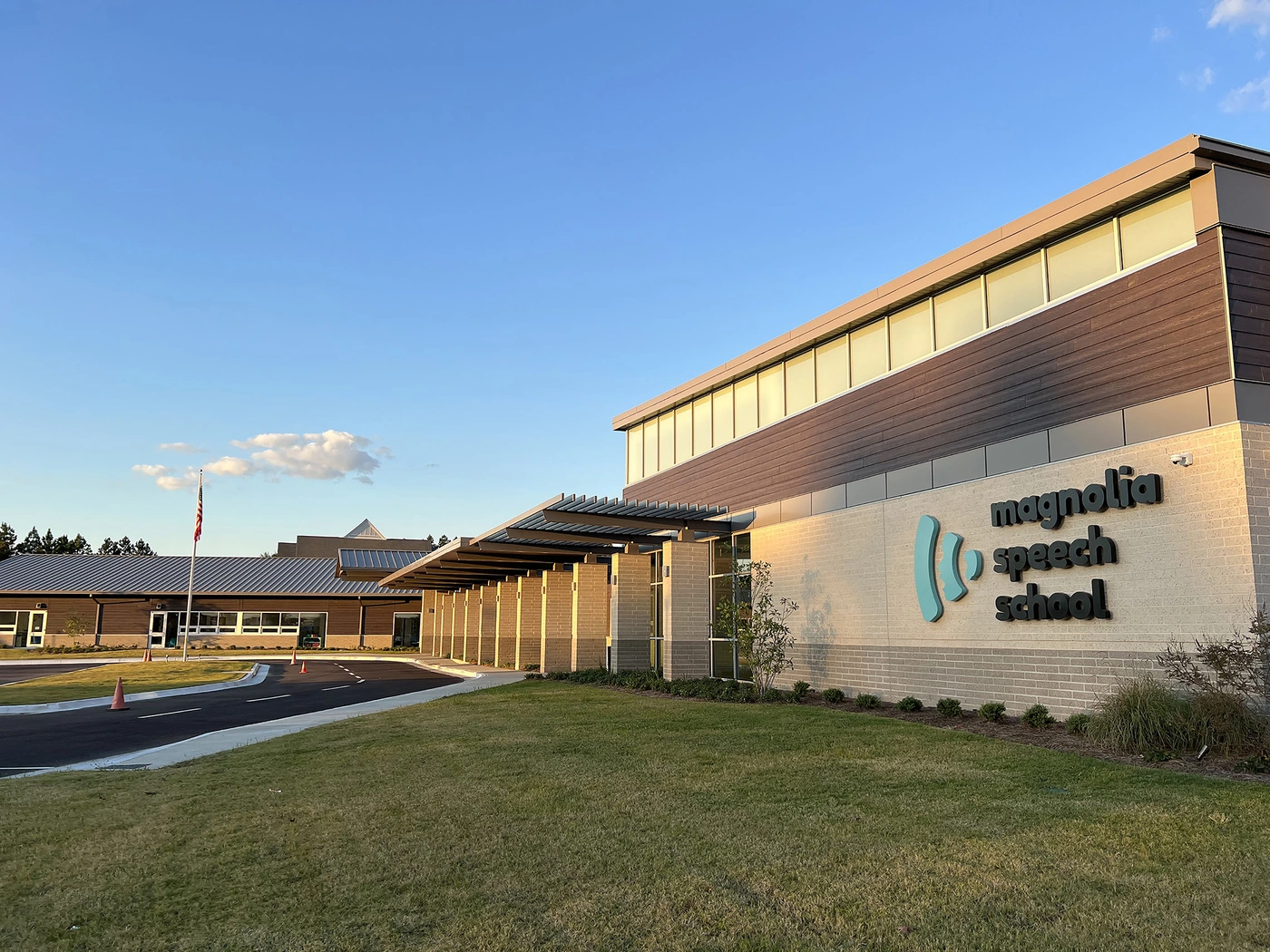 exterior of Magnolia Speech School